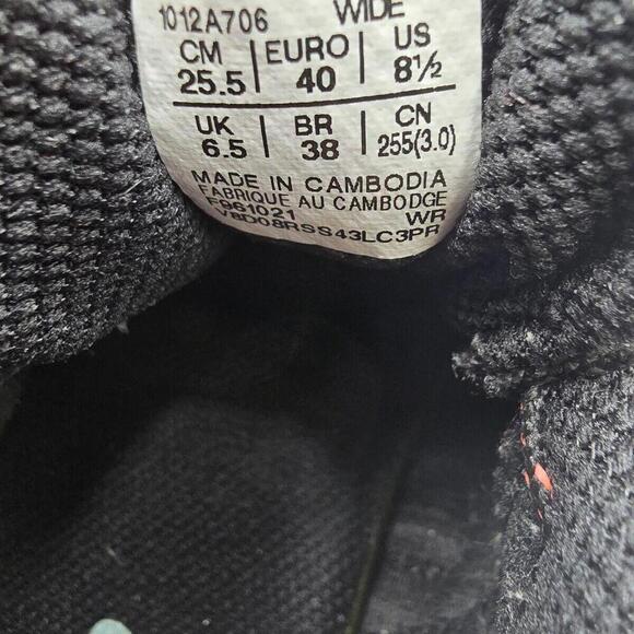 Size 8.5 - ASICS Gel Venture 8 Blue/Black Ginger Peach - Picture 10 of 11